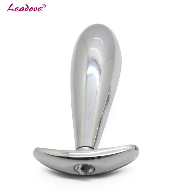 Jewel Anal Plug Metal Anal Plug Anal Butt Plug 2 Types Sex Toys for Couples Sex Product
