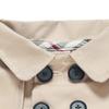 British Style Dog Collar Button Closing Wrinkle-resistant Comfortable To Wear Stylish Breathable Pet Clothing Cape