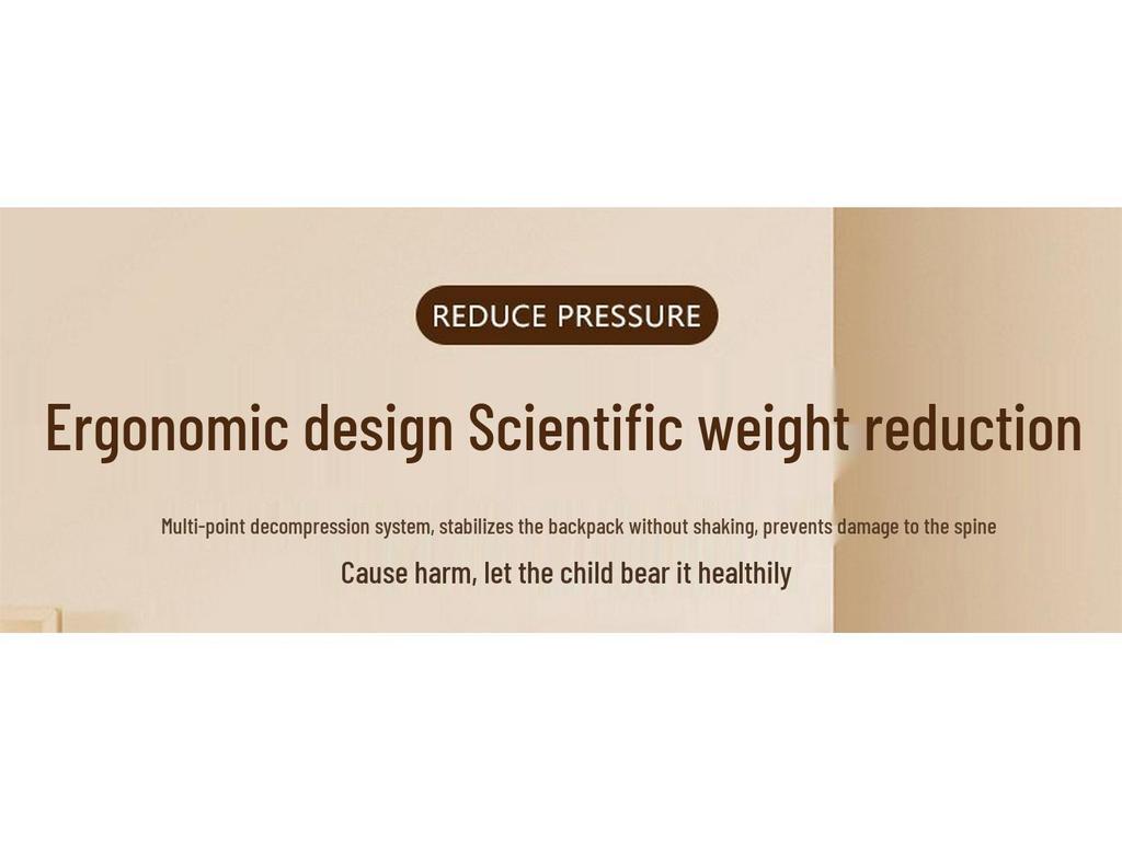 Schultasche mit großer Kapazität und Rückenstütze für Jungen im Alter von 3-6 Jahren, Capybara-Design, 1. Klasse