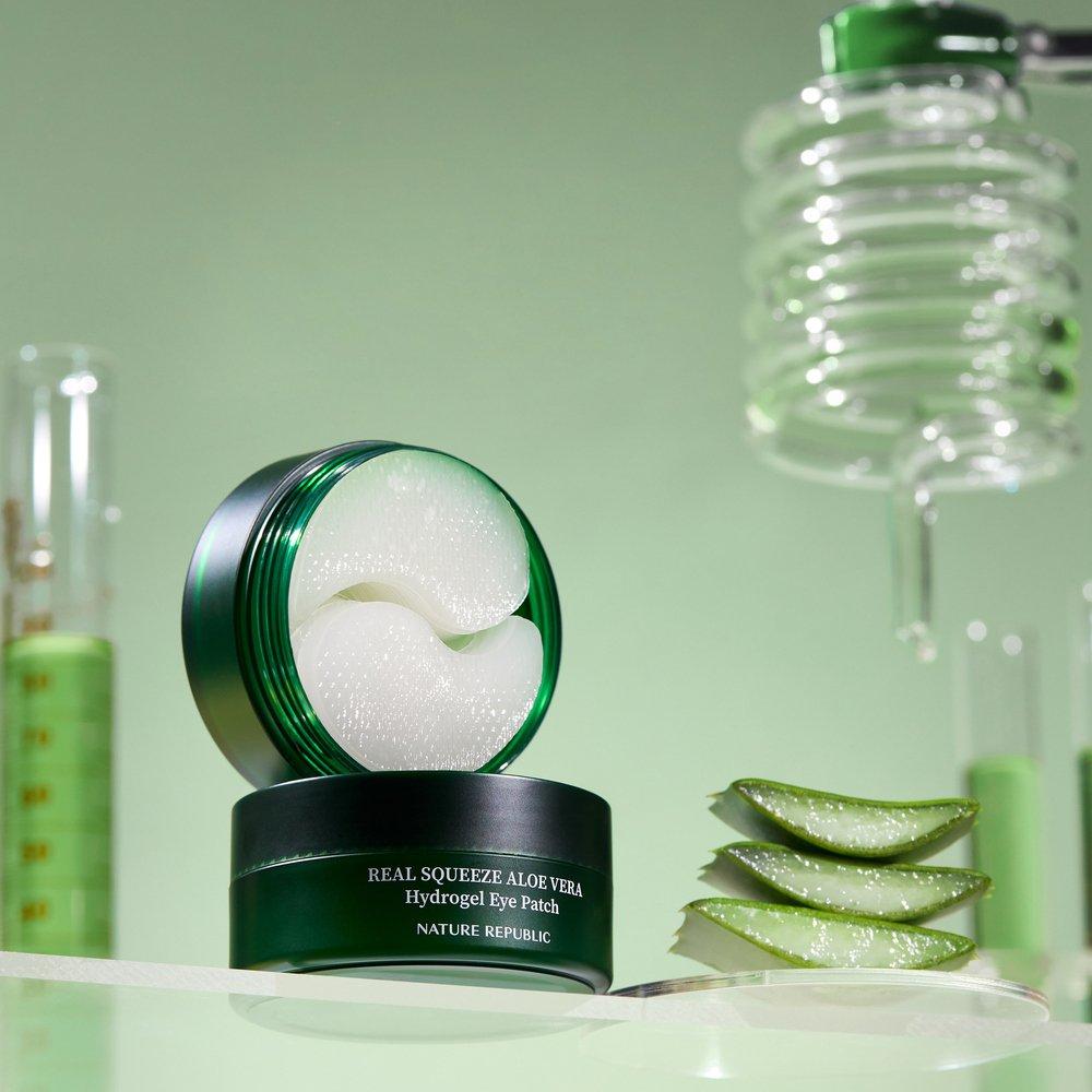Nature Republic Real Squeeze Aloe Vera Hydrogel Eye Patch