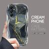 Cute Cartoon Pattern Cream Texture Casing Wavy Edge Soft Silicone Cover Phone Case for Samsung
