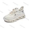 Fashion Women's White Sneakers Summer New Fly Weave Mesh Breathable Running Shoes Fashion Lightweight Comfortable Lace-up Casual Shoes