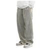 AVANOVA Men' Light Front Tie Loose Fit Corduroy Baggy Long Slacks Chino Pants with Slant Pocket Simple Casual Trou