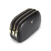 2025 Women's Soft Leather Three-Layer Shoulder Crossbody Bag - New Fashion Style for Mothers