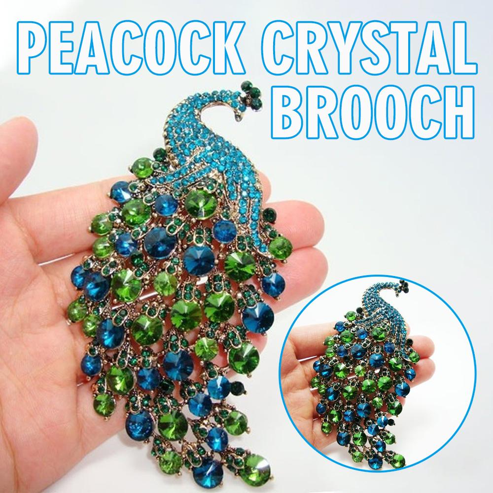 

Tingml новые винтажные изумрудно-зеленые цирконовые броши в виде животных, ювелирные изделия