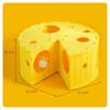 Cheese-Castle Tunnel Multiple Openings Interactive Feline Low-Height
