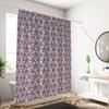 1Pc Color Printed Waterproof Shower Curtain Bathe Bathroom Partition Curtain Privacy Protection Multiple Sizes Easy To Install