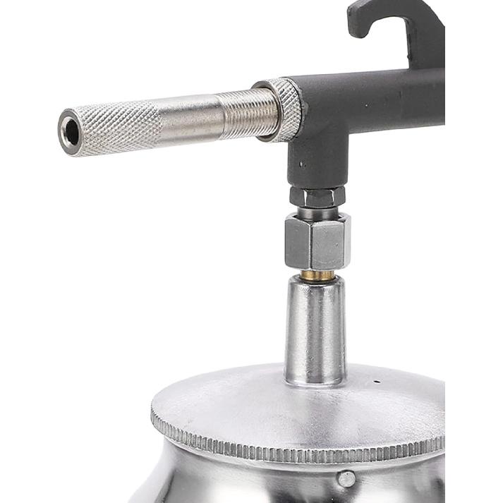 Sandblaster Gun Kit, Air Sand Blasting Gun, Air Undercoating Spray Gun With750cc Aluminium Cup, for Rubberized Undercoat, Proofing