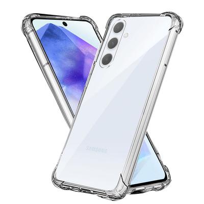 Wstrząsoodporne Przezroczyste Etui Na Samsunga Galaxy M55 F55 C55 M44 5G Miękkie Przezroczyste Silikonowe Etui Na Telefon Dla Samsunga C55 F55 M44 M55 5G Cover