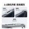 Shockproof Phone Case for Huawei Pura80, Fully Transparent Ultra-Thin Bare Feel Anti-Fingerprint Lens Full Protection Breathable Soft