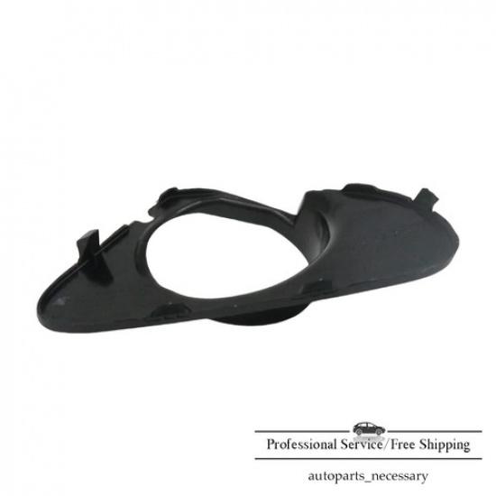 Fit 04-10 BMW 650i645Ci Front Right Passenger Bumper Fog Light Covers Bezel Trim