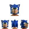 Sonic Hedgehog Mask Realistic And Breathable Halloween Party Prop