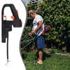 Dual Blade Hedge Trimmer Accessory with Nylon Switch Handle Offering Enhanced Grip Comfort and Cutting Efficiency