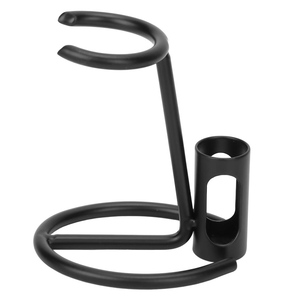 Razor Holder Modern Non Slip Quick Drying Practical Matte Black Metal Shaver Hanger Shaving Brush Stand