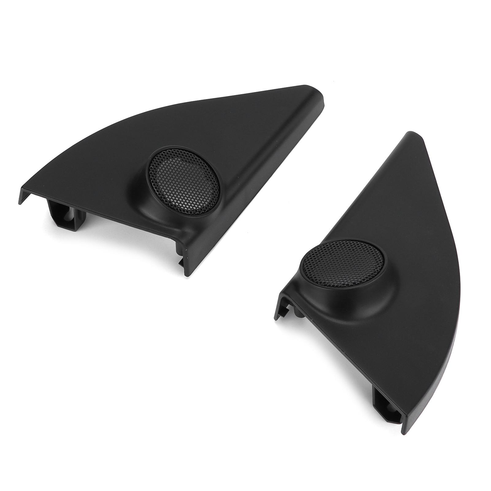 2 шт. Накладки на динамики-пищалки автомобиля, черные, модификация, замена для RAV4 2014–2019