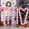 90cm Aufblasbarer Weihnachtszuckerstangen-Ballon Gehstöcke 2025 Weihnachtsdekoration für Zuhause 2025 Neujahrspartyartikel Kindergeschenk