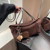 Niche Texture Retro Matte Bag Women's 2026 New Fashion Commuter Underarm Bag Single Shoulder Portable Tote Bag