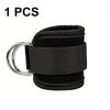 Double D Ring Ankle Cuffs Heavy Duty Straps For Glutes Legs Abs Workouts Strength Training Gym Equipment