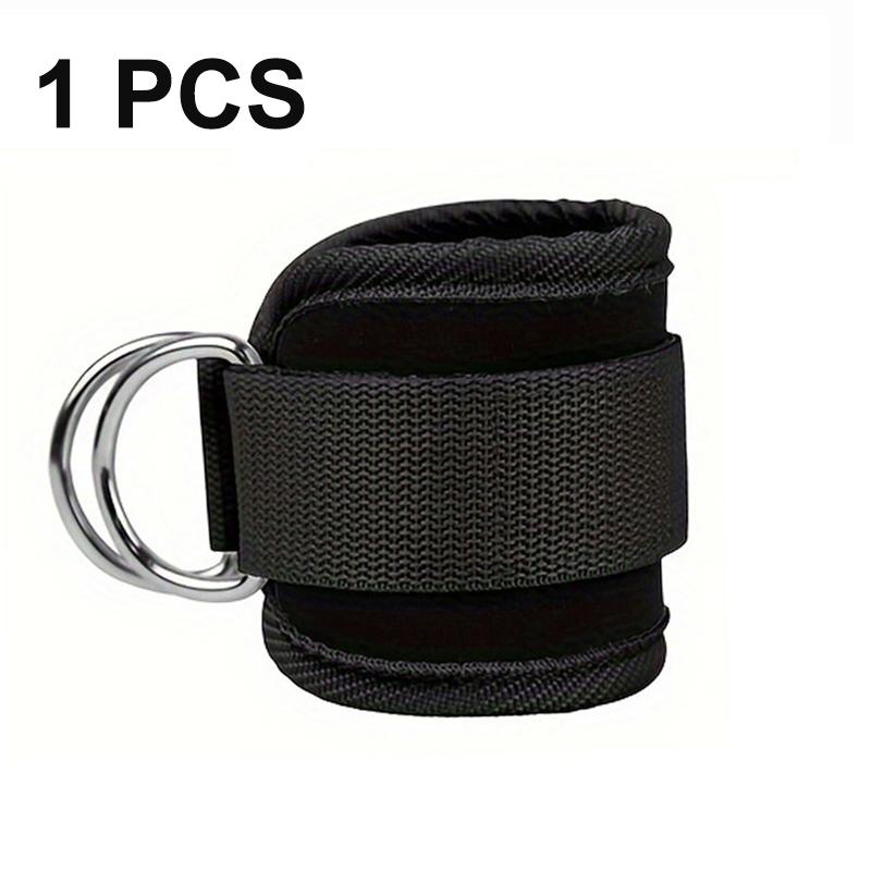 Double D Ring Ankle Cuffs Heavy Duty Straps For Glutes Legs Abs Workouts Strength Training Gym Equipment