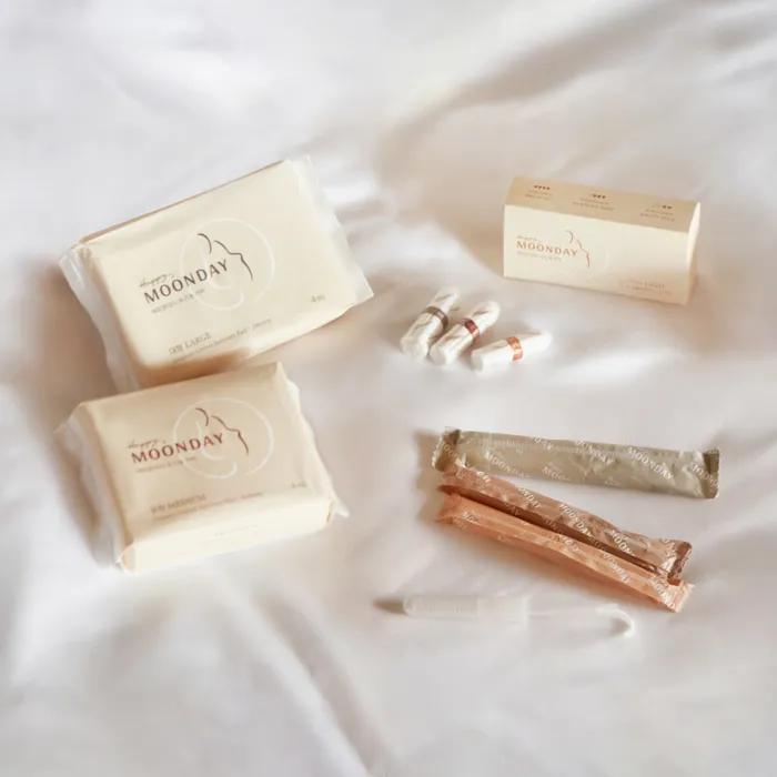 

[Эксклюзив]_[2 шт.] Счастливый понедельник_ Органическая гигиеническая прокладка/тампон (Выберите аппликатор) Tampon Light ×2