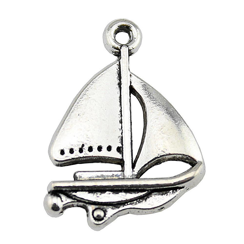 Airplane Charms Multi Color Alloy Car Pendants For Travel Themed Jewelry
