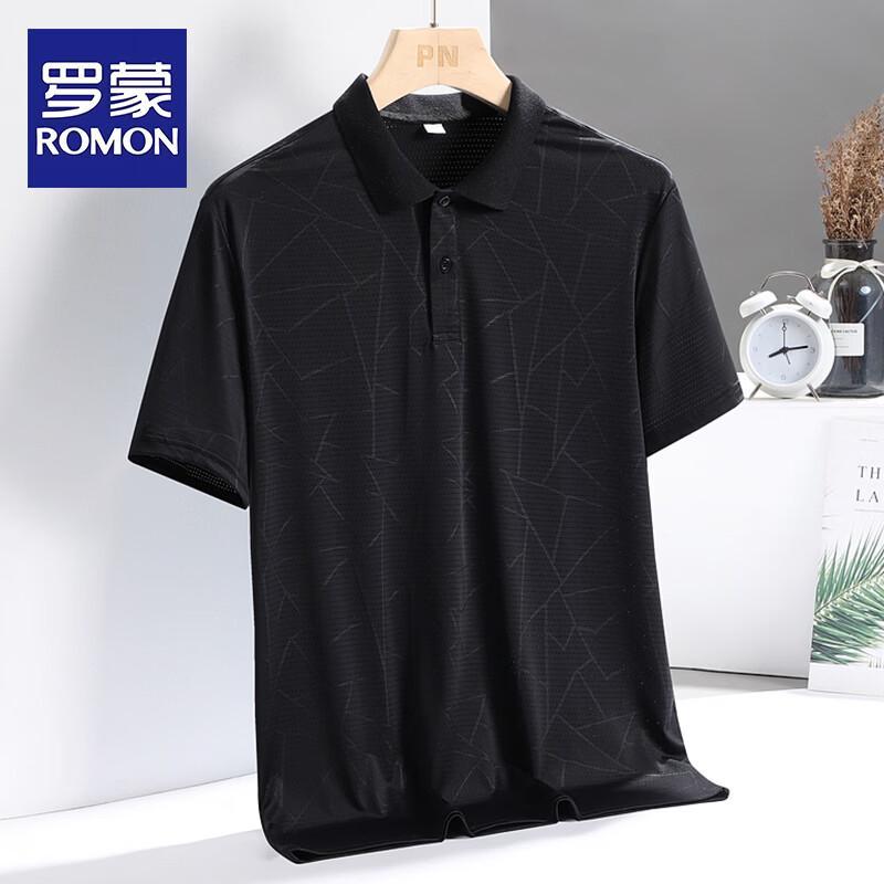 ROMON Men s Premium Breathable Summer Polo Shirt 5XL