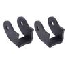 1 Pair Weld On Shock Bracket Steel Enhanced Performance Curved Car Axle Shock Mount for Off Road Trailer Sedan
