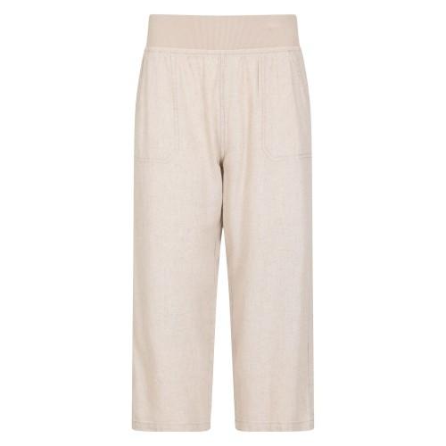 Mountain Warehouse Womens/Ladies Skye Linen Blend Capri