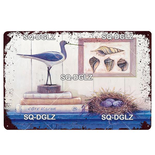 Placă de afiș din metal cu flori, placă de metal vintage, placă de tablă, decor de perete pentru hambar, cameră, bucătărie, garaj, pictură de fier