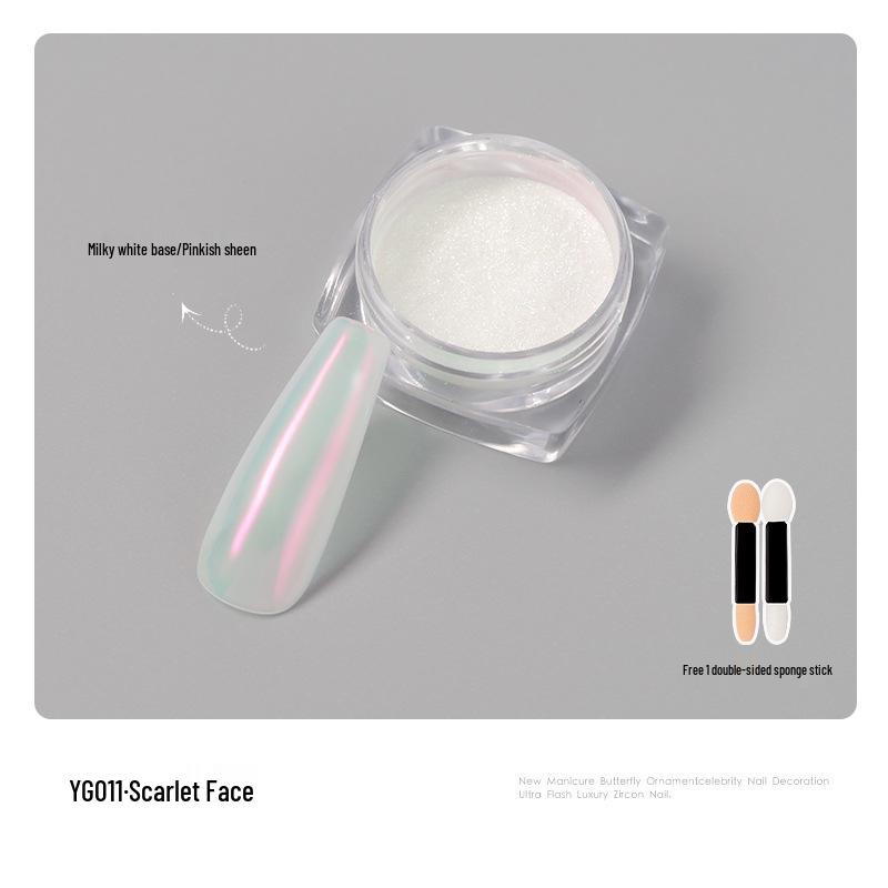 Hailey's Moonlight Iridescent Fairy Pink Mirror Powder