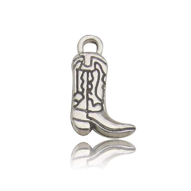 Western Cowboy Series: Gun & Boots Alloy Jewelry - Bracelet and Necklace Pendants