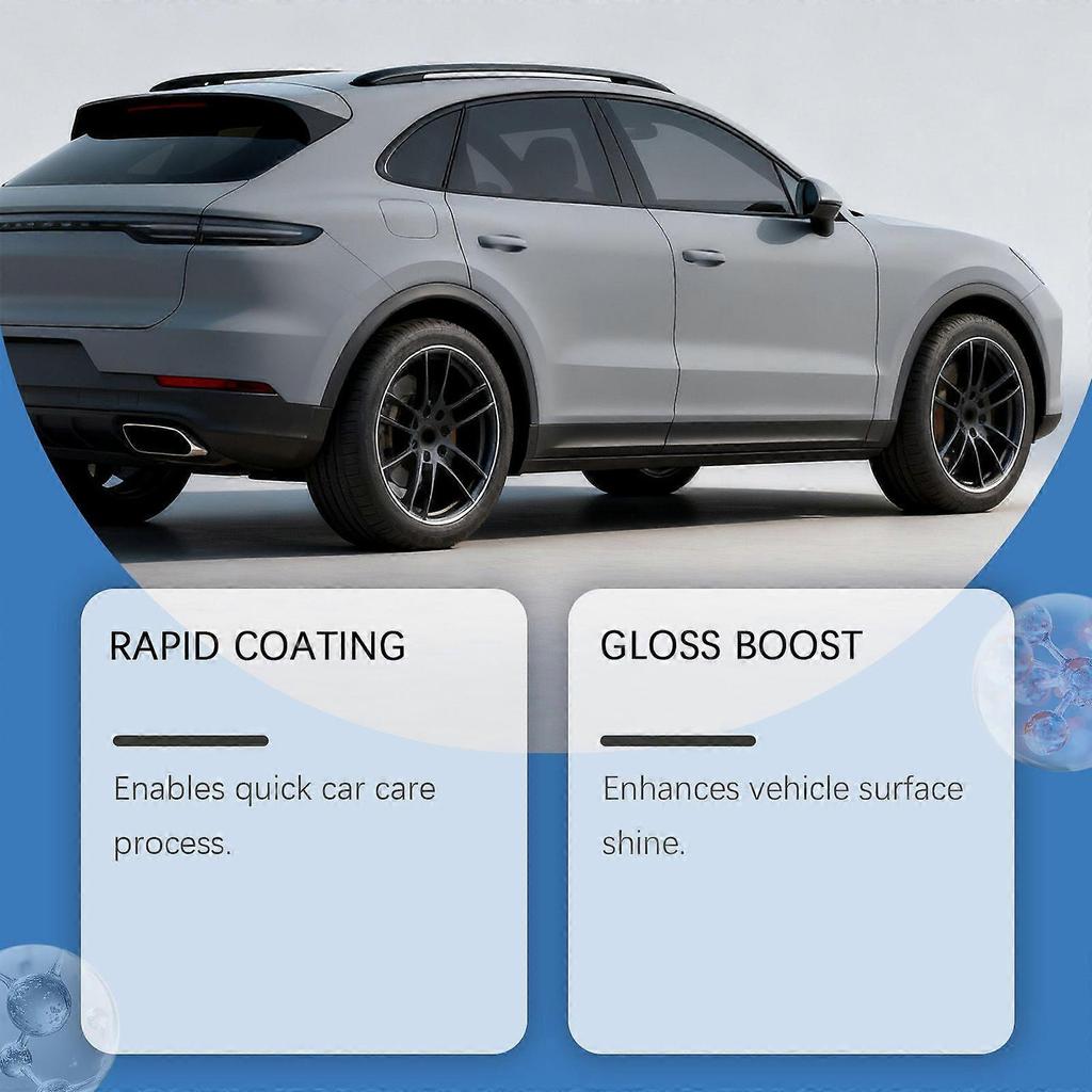 Hikmarion Car Coating Spray Car Paint Clean Coating Maintenance Brightening Gloss Mild Spray