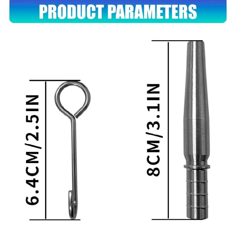Stainless Steel Maple Tree Hardware Kit with Hook Accessories,Sap Collection Tool,Manual Prepare for Syrup Making Tasks