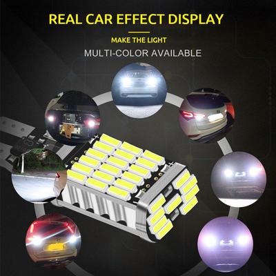 2PCS T15 W16W 921 912 LED Bulbs High Power Super Bright 1200LM Replace For Car Reversing Light White J9B2