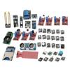 45-teiliges Set Sensormodule Starter Kit Professionelle DIYs Aktualisiertes Entwicklungs-Sensorboard-Set