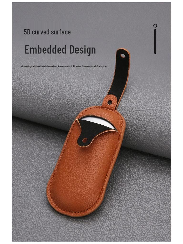 AITO Huawei Wenjie M9/M8 Genuine Leather Key Case, Compatible with M5/M7 Updated Version