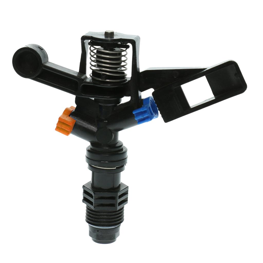 Lawn Sprinkler 360 Degree Rotary Water Sprayer High Coverage Irrigation System for Garden and Yard Plant Watering
