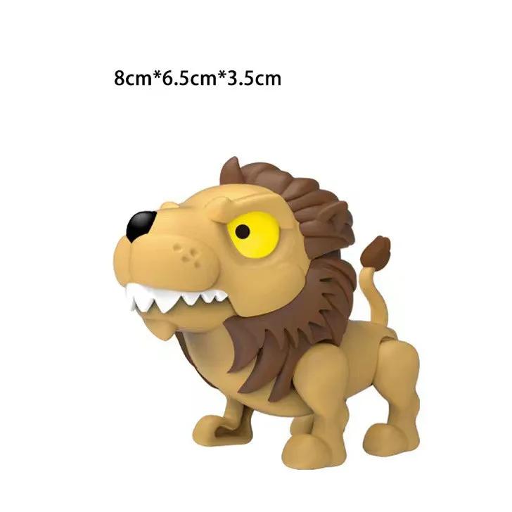 Dinosaur Model Toys Movable Joints Finger Biting Simulation Animals Jurassic Dinosaurs for Children Interaction Educational Toy