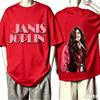 Janis Joplin For Fan Gift Tshirt Unisex Unisex Harajuku Oversized Unisex Short Sleeve Streetwear High Quality Couples High Quality