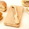 Bread Bow Cutter Double-sided Slicing Tool Bread Cutter And Wooden Breadboard Kit For Taost Cake Baguettes Breakfast Pastry