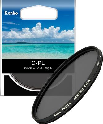 Kenko PRO1D N Circular PL Filter for Enhanced Contrast and Reflection Less Than Surface Thin Frame Made In Product Number 240922 C-PL(W) 40.5mm