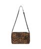 Tooamo Bella Suede Box Bag Leopard