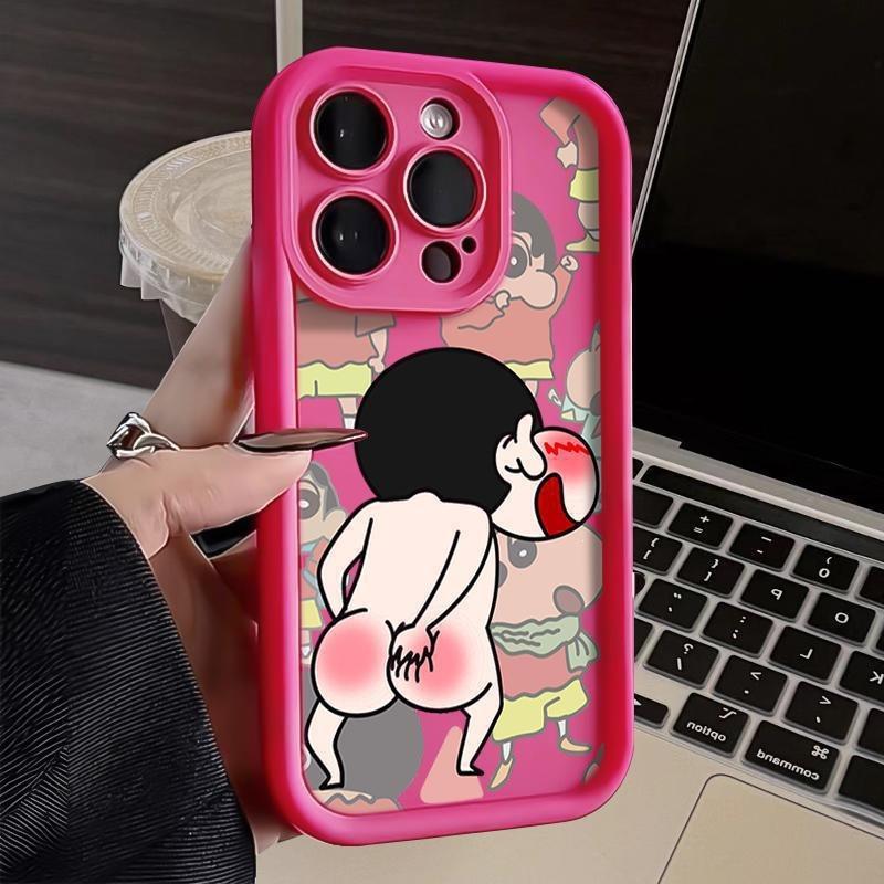 Shy Xiaoxin Applies To Apple 15plus Mobile Phone Case iPhone16promax Anti-drop 14 Funny 13 Soft Xr New
