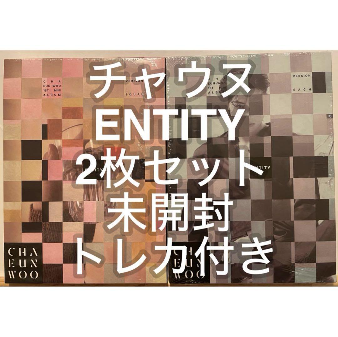 

[USED] CHA EUN-WOO 1ST MINI ALBUM ENTITY Cha Eun-woo