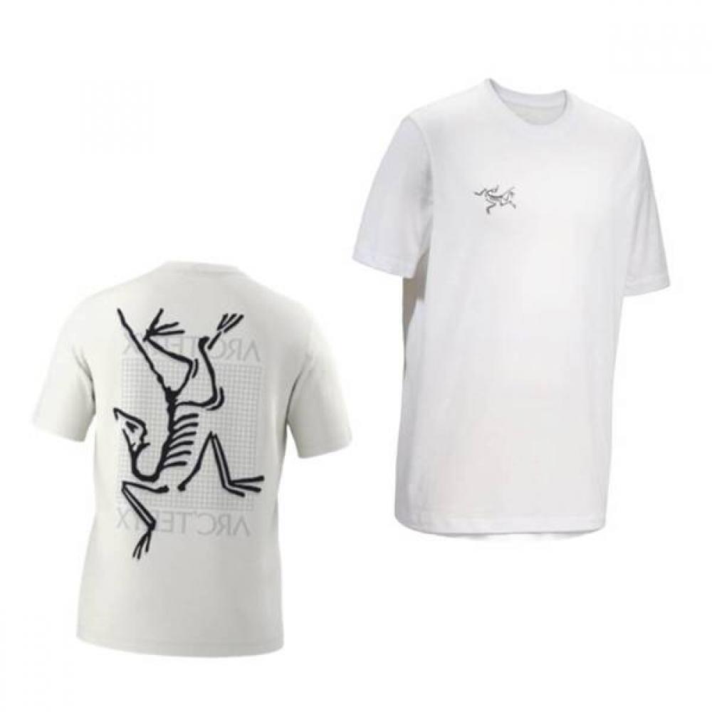Arc Teryx ShorT Sleeve T ShirT Men S whiTe aTofm7747 Wli XL