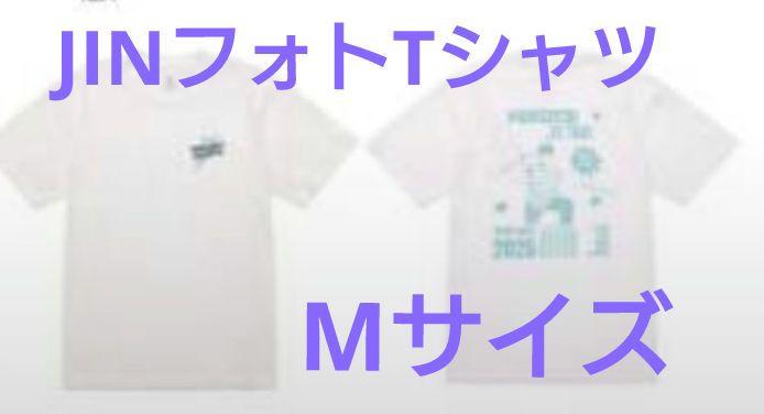 [USED] Rare BTS Jin Tour Photo T-Shirt White Size M