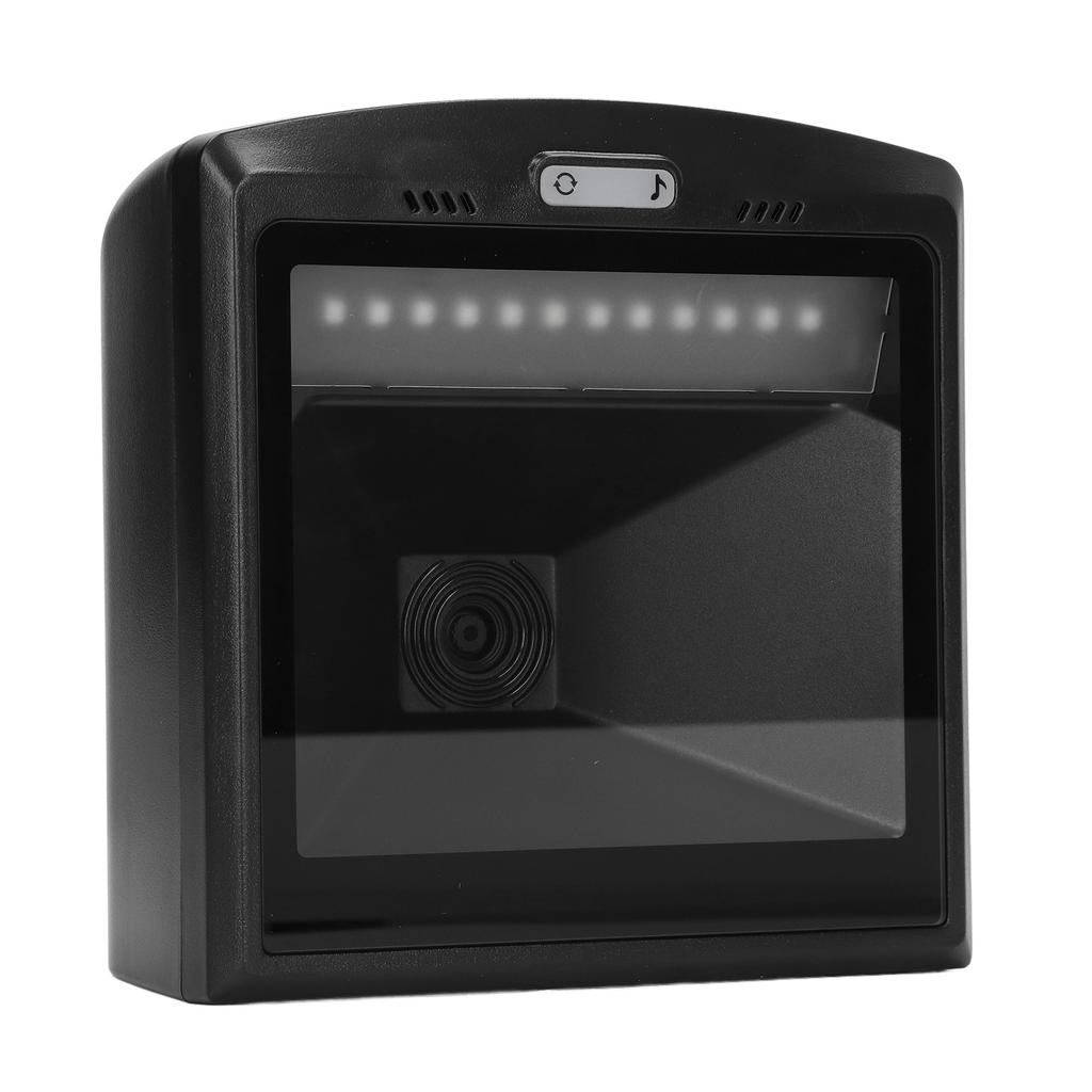 Freihändiger Barcodescanner Großer Bildschirm Desktop Automatisch 2D QR Barcodescanner für Zahlung