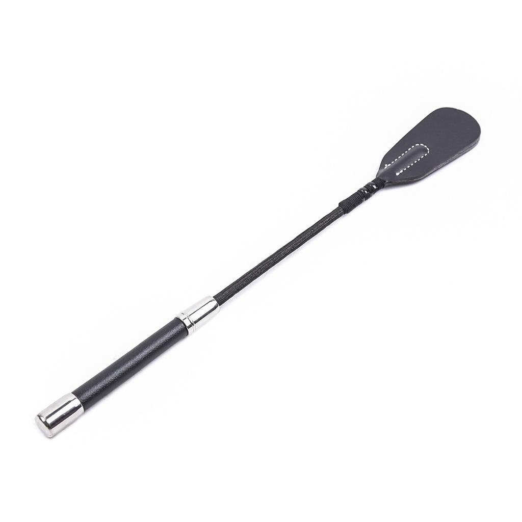 Bondage Boutique Slim Leather Riding Crop Horse Whip Pony Spanking Knout BDSM Lash Fetish Flogger Sex Toys for Women/Couples