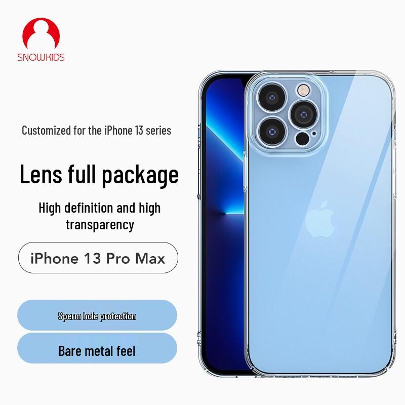 Snowkids Ultra-Thin Clear Case for iPhone 13 Series