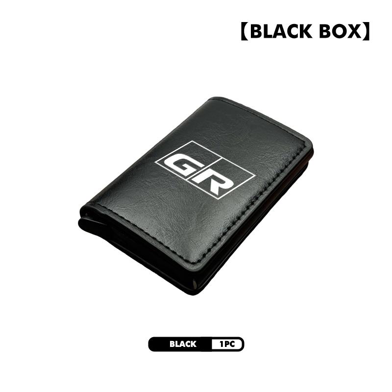 For Toyota Men's Car Anti Magnetic Anti Theft Storage Bag ID Credit Card Wallet Crown Yaris Corolla Prius Auris CHR Avalon GR